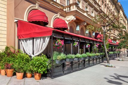 Терраса «Гранд Отеля Европа»